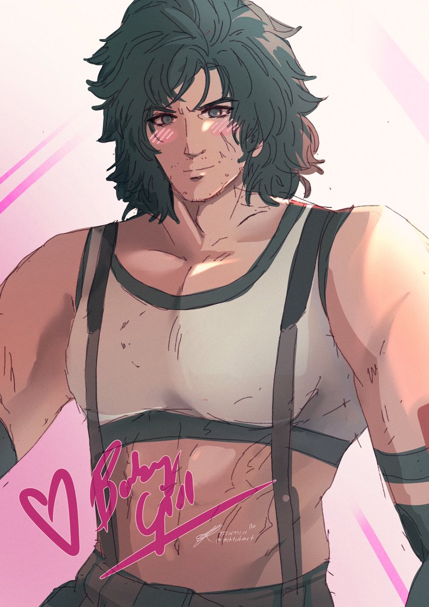 「Clive in Tifa Cosplay The FF mashup we d」|✨tishtish @ Overload/ Emblemcon✨のイラスト
