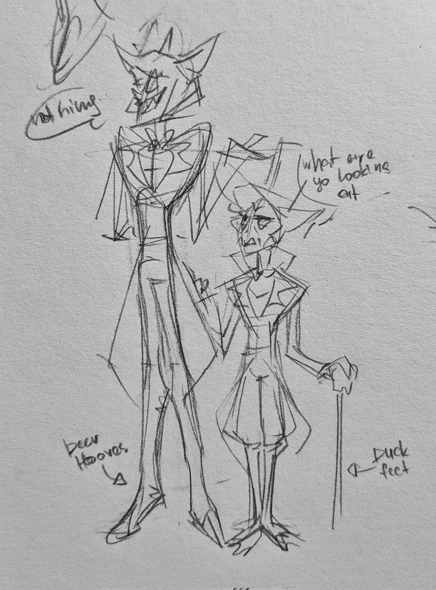 I'M OBSESSED
I probably won't finish these sketches
#HazbinHotel 