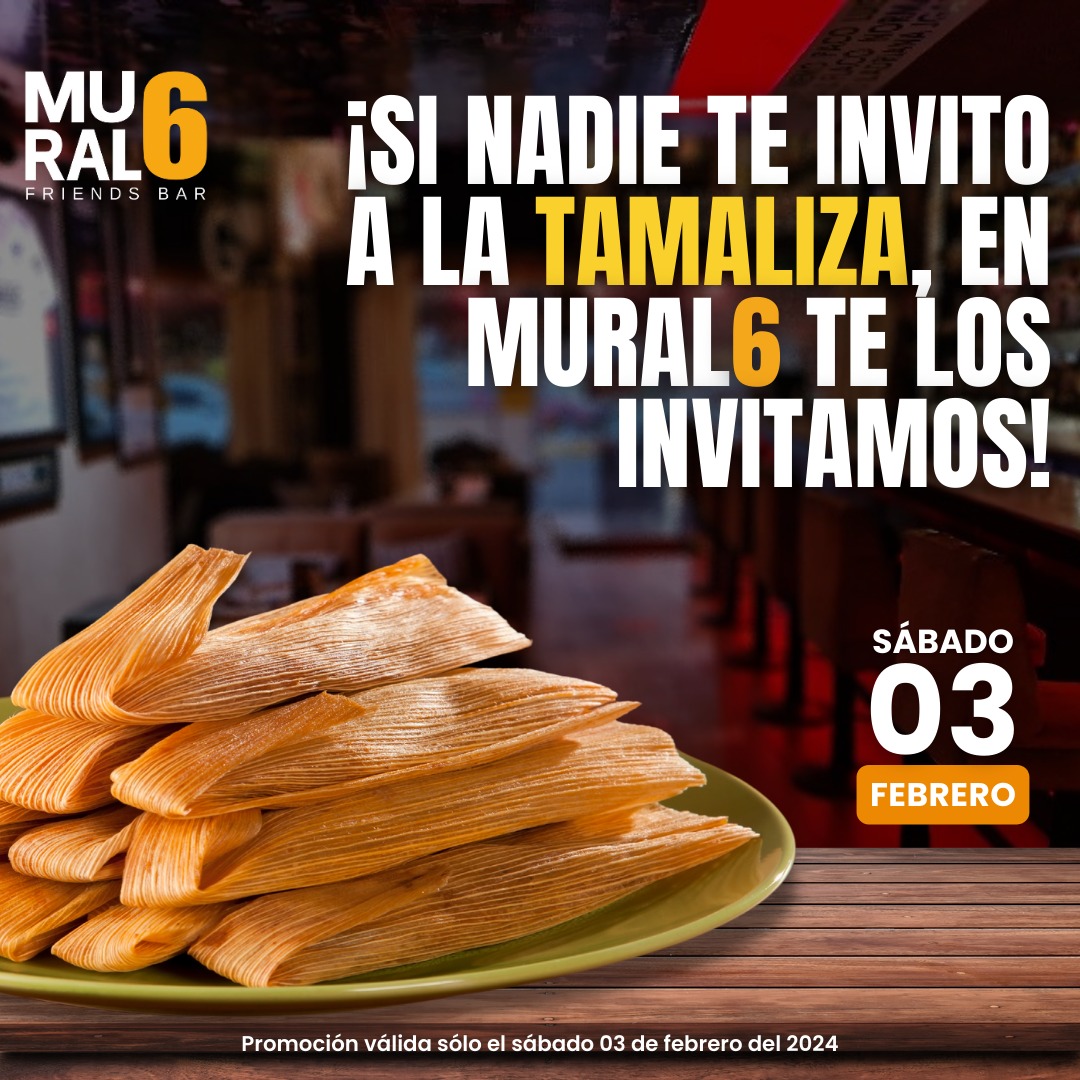 MuralSeis's tweet photo. Si en tu #casa no te dan vente al #Mural6 que ricos están. #Tamales #2feb #Diadelacandelaria https://t.co/esKg8337sN