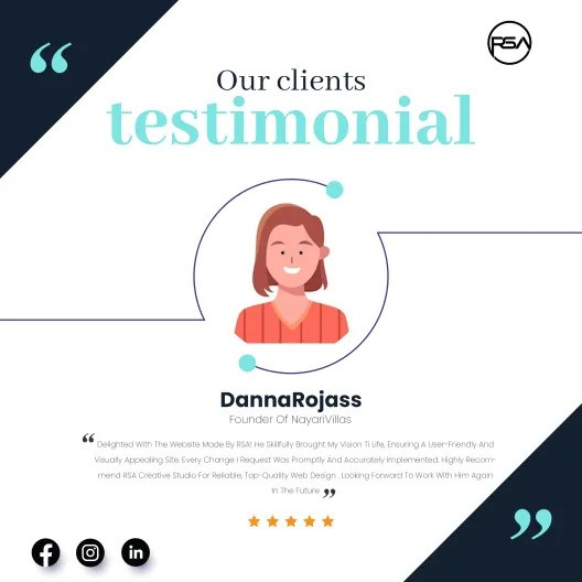 CreativeRsa's tweet photo. Each project at RSA Creative Studio is a canvas for innovation and excellence, and we're thrilled to share the words of gratitude from our incredible clients, Rare 369, Dannarajoss, and Haak Fourie Synman.
#ClientTestimonial #VisionToReality #TeamRSA #ClientLove #Webflow https://t.co/fCFayKN7b9