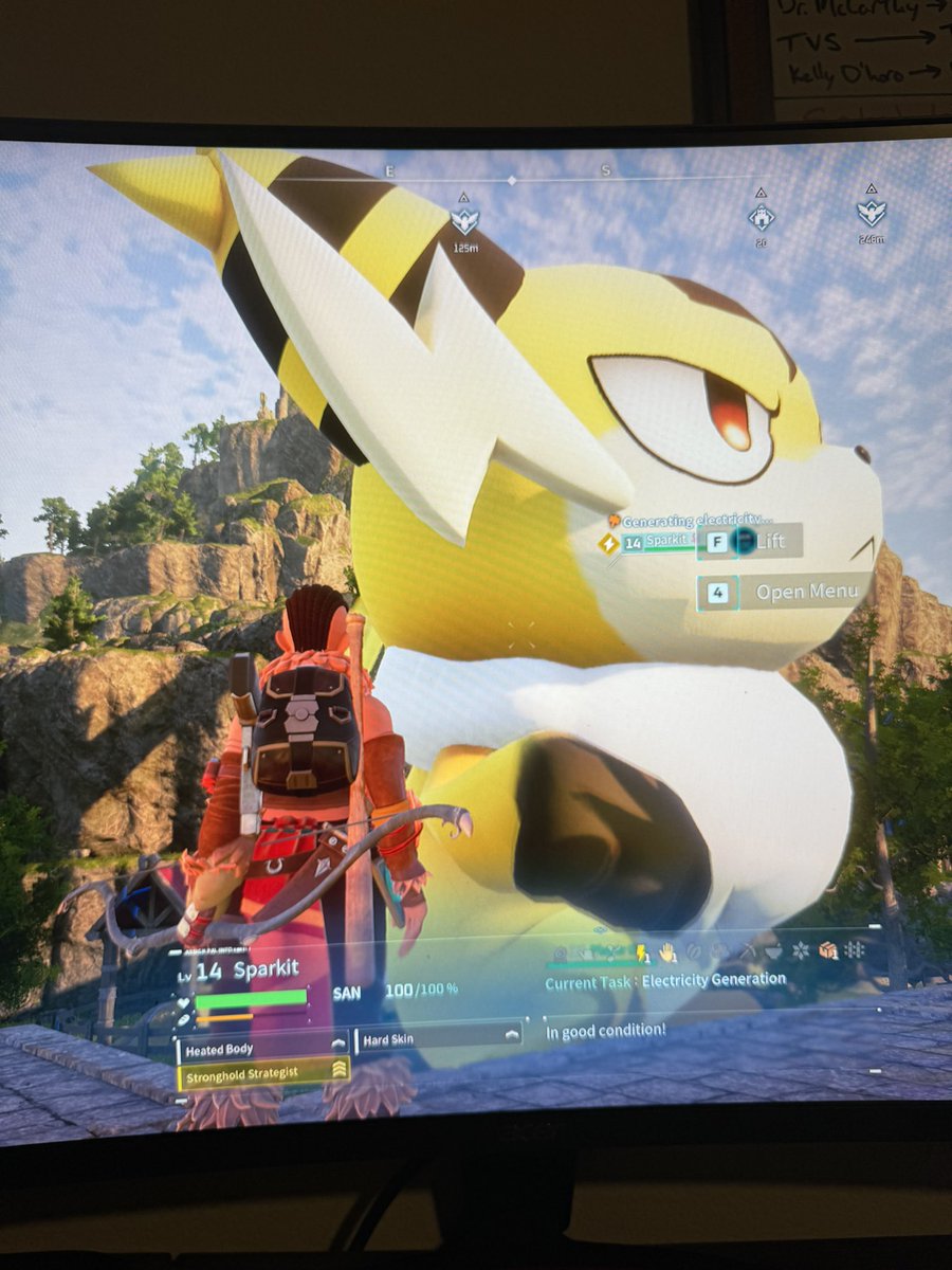 TarkovCheaters's tweet photo. Anybody had this bug yet? lol 
#palworld #PalworldGame #holySparkit @Palworld_EN https://t.co/j50Tvb1LqU
