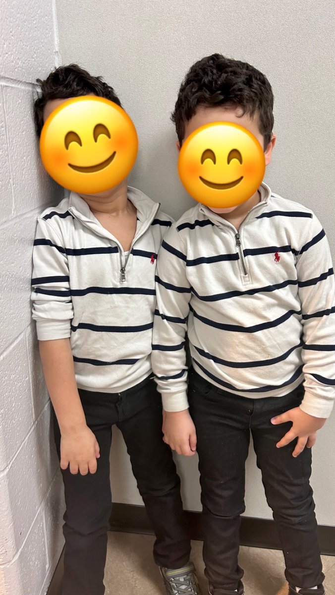 Happy 101 Day of Kindergarten and TWIN DAY from Ms. Barahona, Ms. Kurtz and a few JSES Kinder Stallions! 🩷