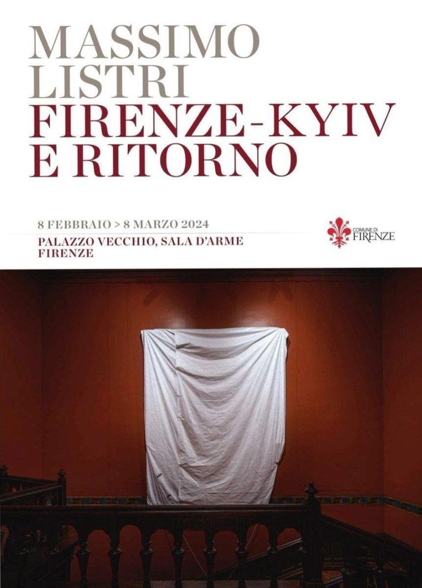 Mostra fotografica- Massimo Listri - Firenze/Kyiv e ritorno

Dal 8 febbraio all'8 marzo
Palazzo Vecchio - Firenze

#Firenze #Kyiv