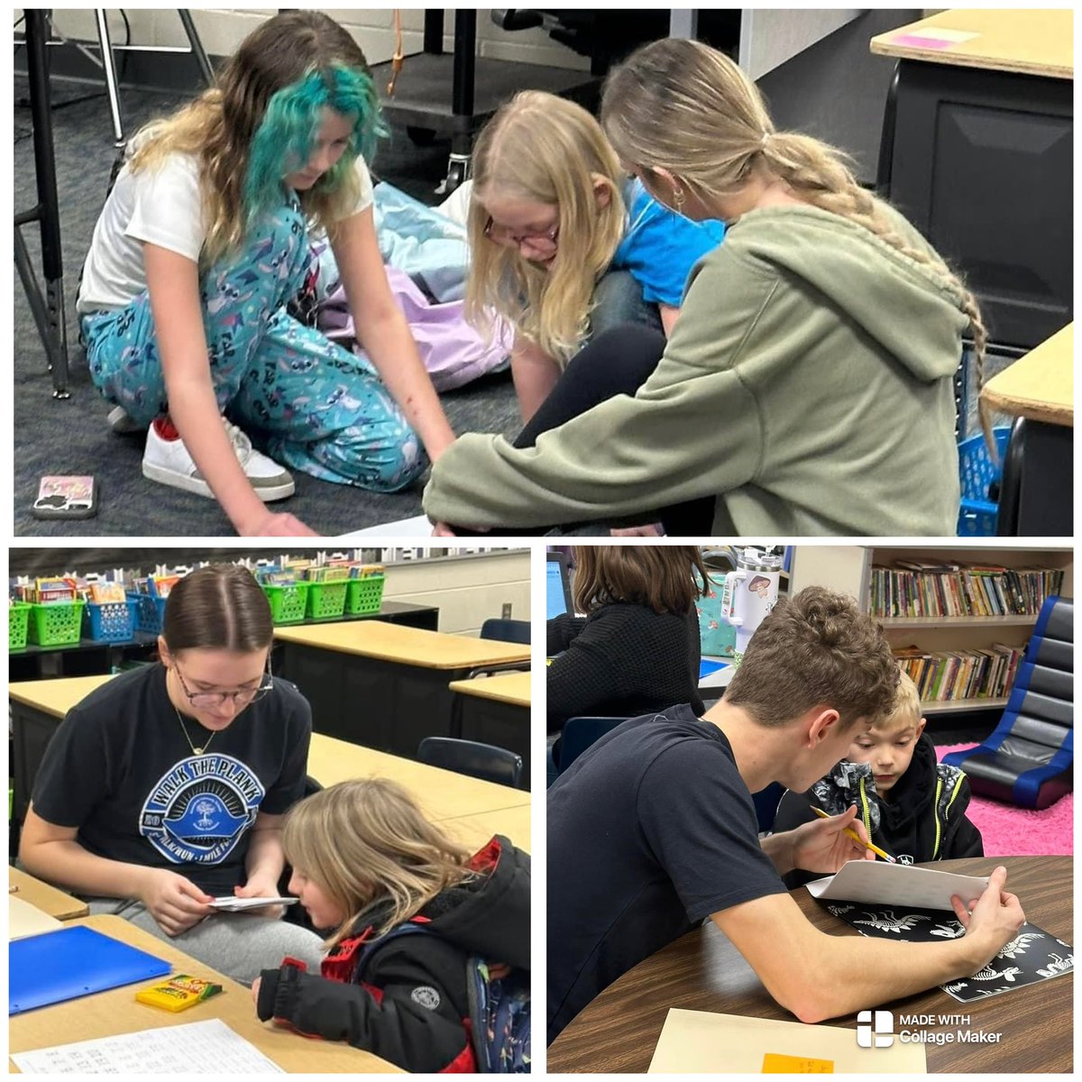 bkraush's tweet photo. GCHS National Honor Society members began after school tutoring today at the elementary! What a great way to utilize their talents to help students succeed in the classroom! https://t.co/T8qaeKe9ed