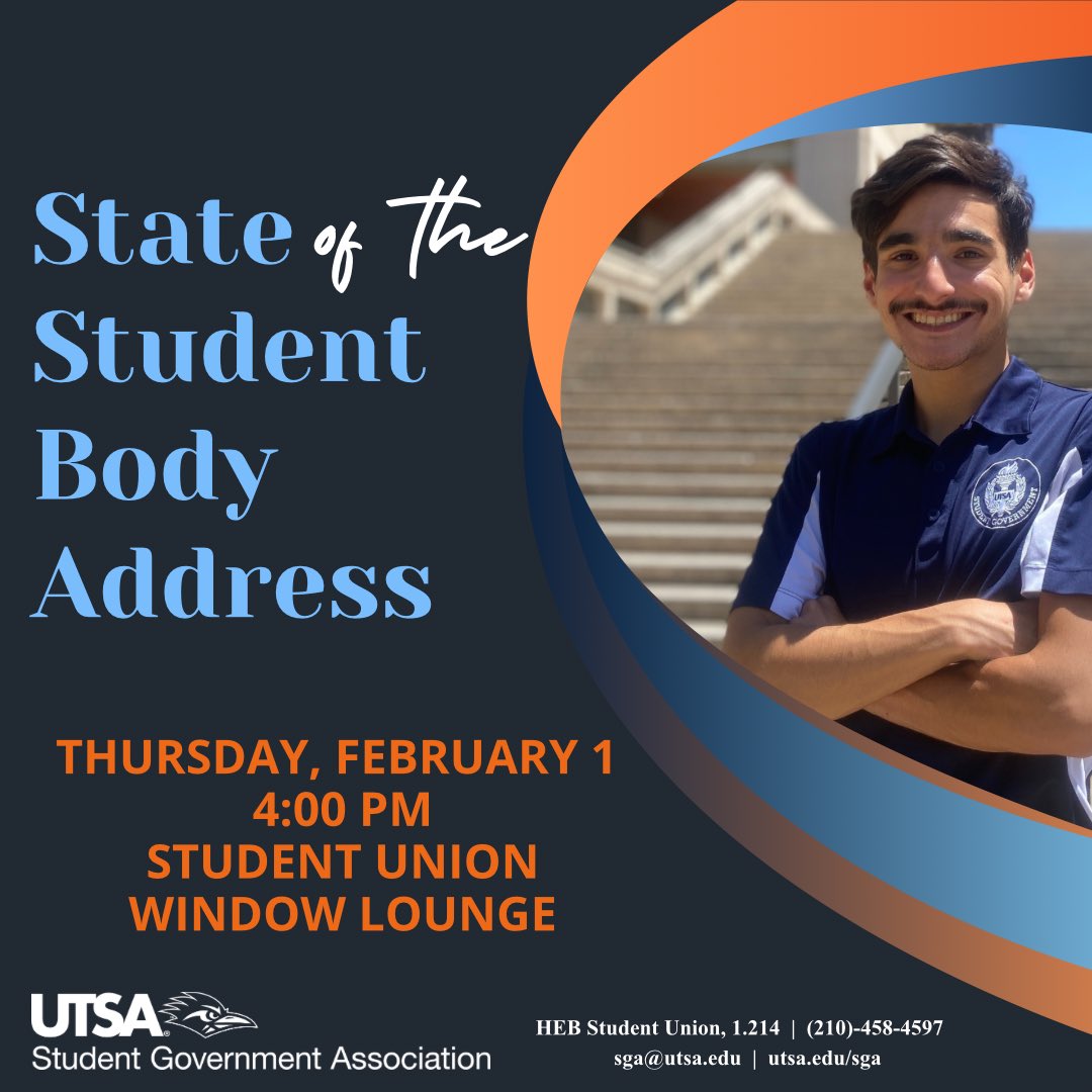 UTSA Student Government tweet media