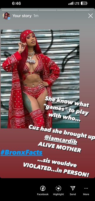 #BronxFacts #CardiB #MeganTheeStallion  @iamcardib I PROMISE U 😆😆😆 https://t.co/XAamkJt5mo<a href="/tag/bronxfacts"class="tags">#BronxFacts</a><a href="/tag/cardib"class="tags">#CardiB</a><a href="/tag/megantheestallion"class="tags">#MeganTheeStallion</a><a class="tags" href="/tag/iamcardib">@iamcardib</a>