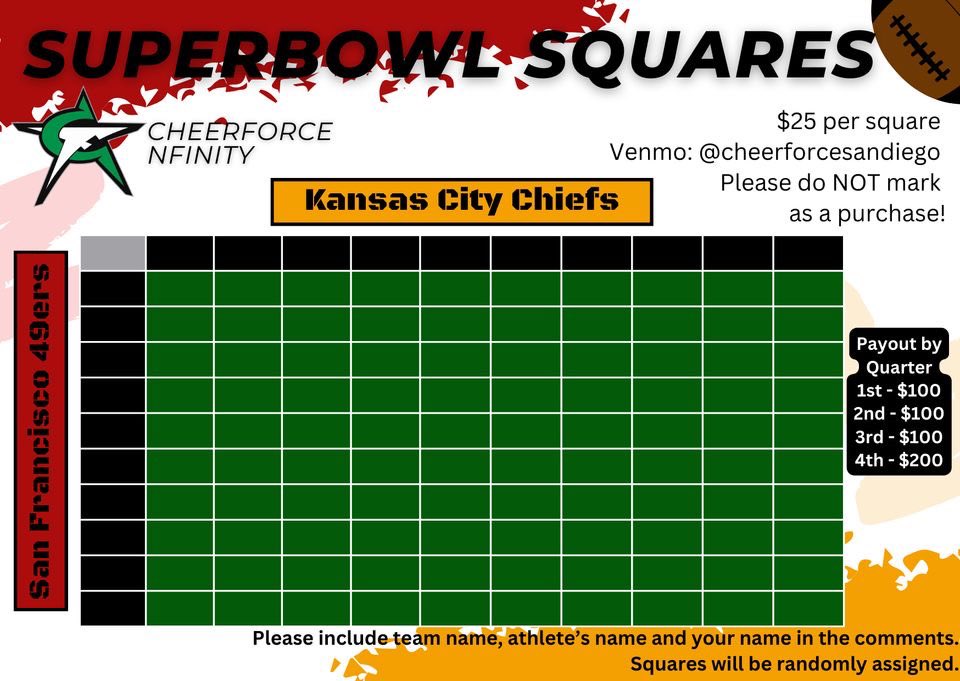 cf__nfinity's tweet photo. Help us get to worlds! DM us to claim a square! #CheerForceFamILY🤟🏼 #OneNationUnderGreen #4Kenrod #Nfinifam #OFVYT #FMA #Batties #ForTheThrone #WinterIsComing #OKAY https://t.co/dbAx8IFiAE