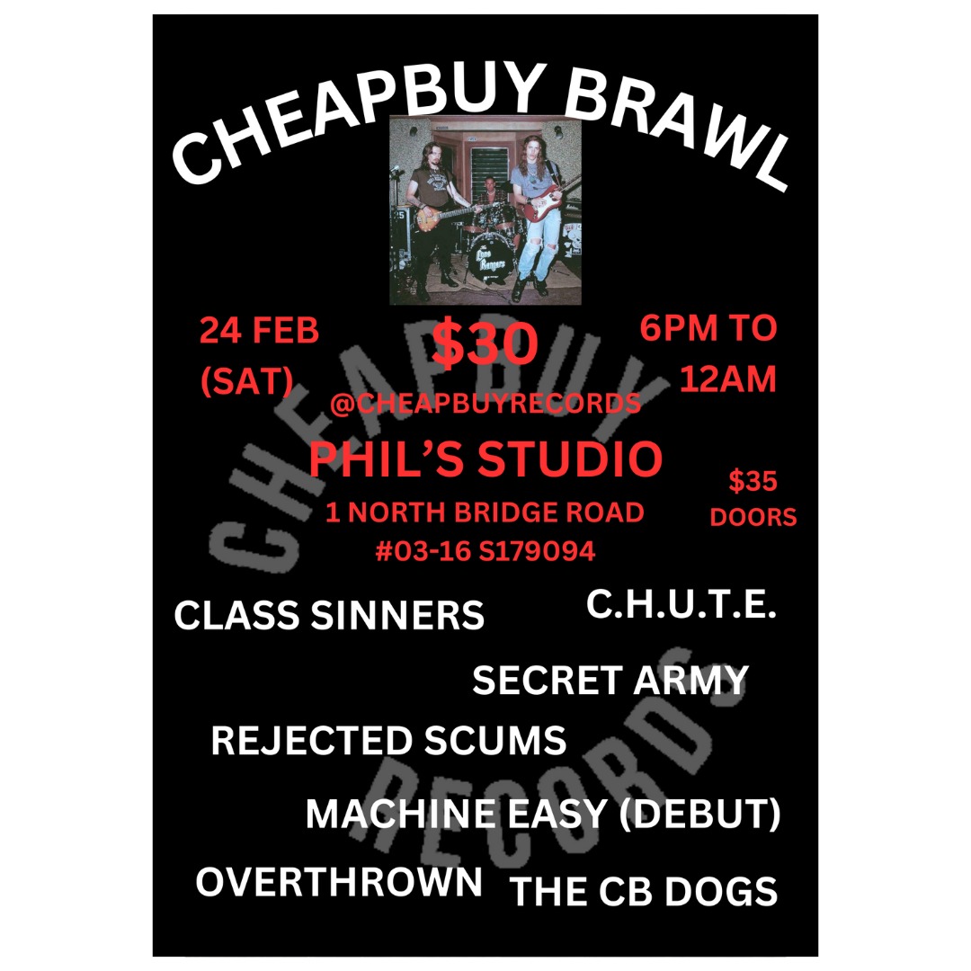 Come to the next Cheapbuy Brawl with all our friends….. 

Will be very fun 😂