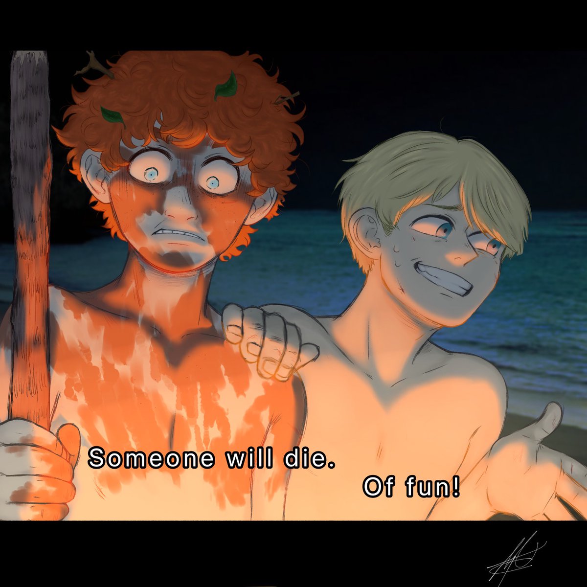 Absolute anarchy. Never let a ginger,British, feral 14 year old be royalty 👹