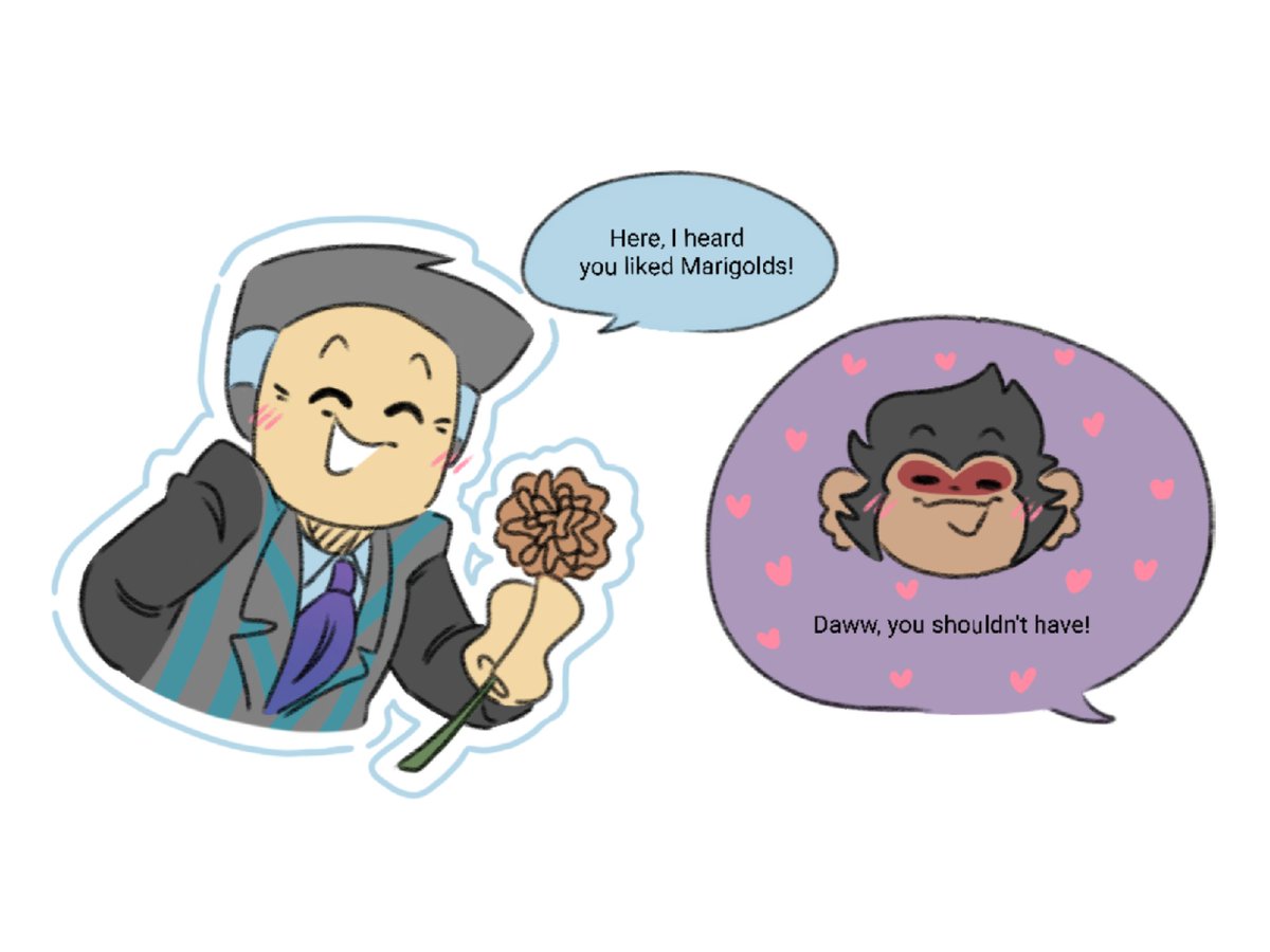 AmazingDeadFish's tweet photo. Recently I learned that Macaque's eat Marigolds. They don't eat the petals, but I just thought this was funny.
#lmkmayor #LMKMacaque #lmkshadowpuppet https://t.co/cOTMZSu39J