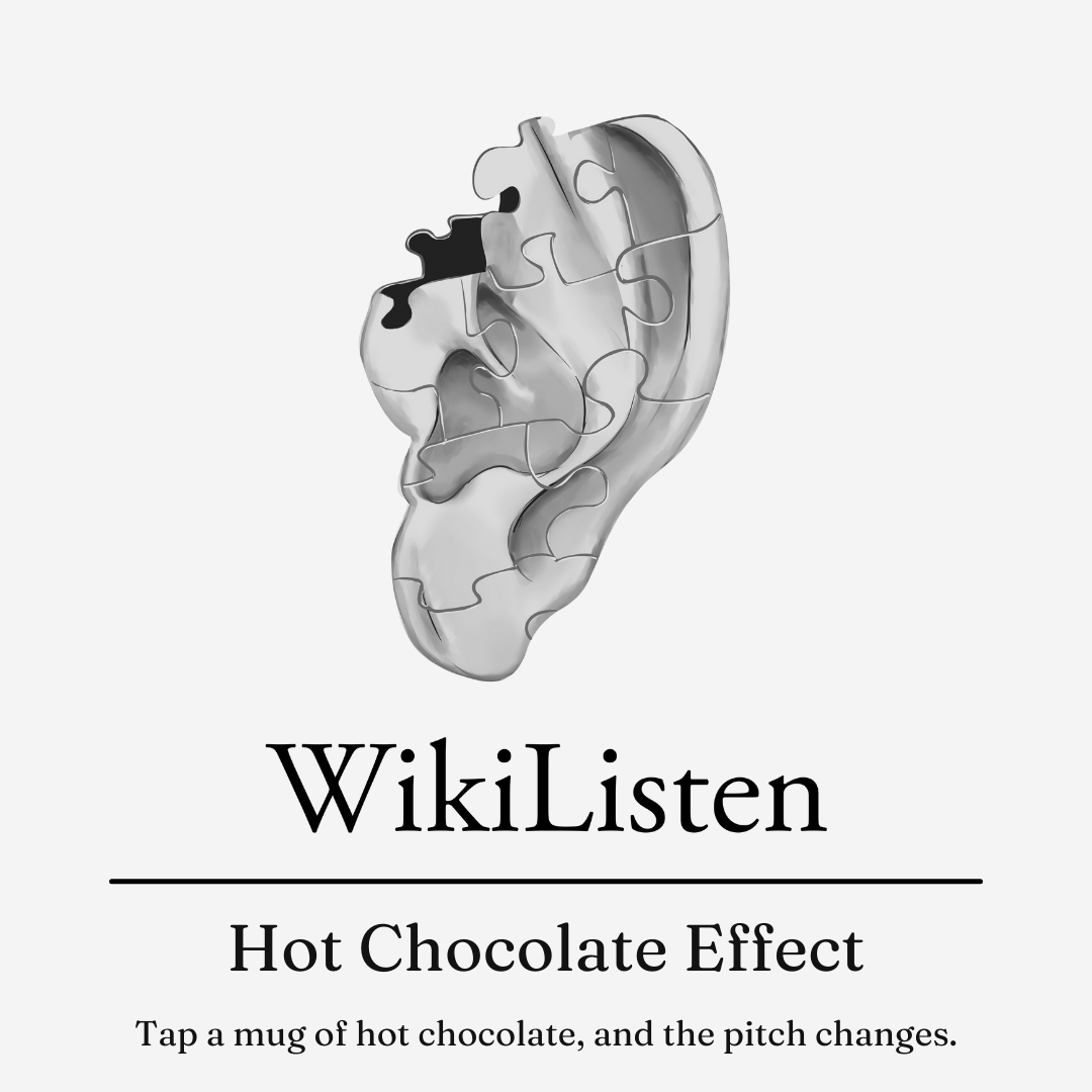 wiki_listen's tweet photo. If you tap your mug, the pitch changes!

https://t.co/91wvU36ndA

#WikiListen #HotChocolateEffect #Physics #Science #Music https://t.co/aGs4ZxHVXN