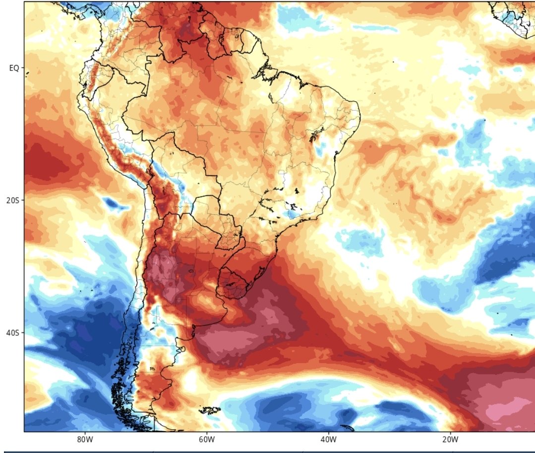 EdoWeatherman's tweet photo. Febrero trae novedades.
La ola de calor seguirá hasta el lunes, con sectores interiores entre región de Valparaíso y Araucanía que pueden superar los 37-40°C. En costa sobre 26-31°C.
La próxima semana aparecen lluvias para la zona sur y quizás hasta Maule 😮. Estaré monitoreando. https://t.co/f9kqJEor0L