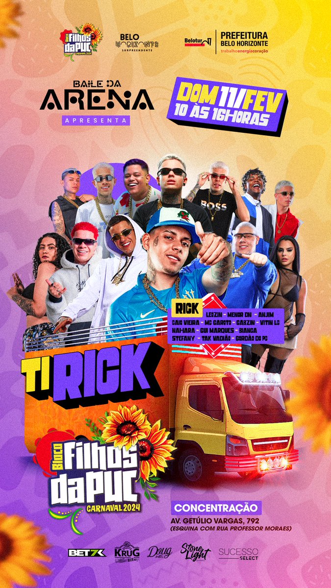 Bloco do tirick brota e convoca