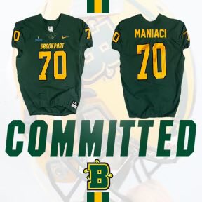 I am incredibly excited to announce that I have decided to continue my athletic and academic career at SUNY Brockport! I would like to thank my parents, teammates, and coaches for helping me get to where I needed to be to make this decision! Let the next chapter begin!