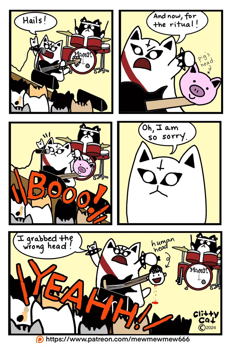 clittycat666's tweet photo. Black Metal Band Apologizes https://t.co/j7IISp8xrS