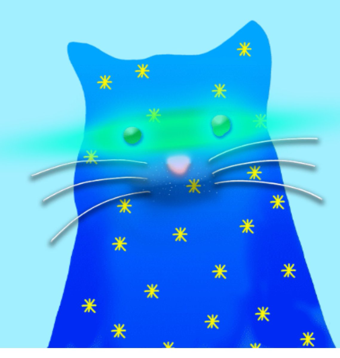 Naqib_Noor's tweet photo. GMeow!
I got my @quantumcats & it is #teamalive!
Love this super clean laser eyes cat.
Based on the traits, I got a rare one!
0.9% Body traits, 4% Green Laser-eyes.
Lucky me! https://t.co/NSDmloMT0s