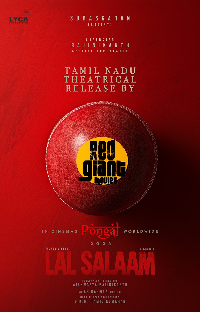 TamilCinemaInf1's tweet photo. #LalSalaam #லால்_சலாம்

#Poster

Few more posters | #Kabilan

#tciTimeline #31Jan2024
#Rajinikanth #VishnuVishal #Vikranth #AishwaryaRajinikanth #LycaProductions #ArRahman #Subaskaran #KabilanChelliah #VishnuRangasamy #BPravinBaaskar #RamuThangaraj #AnlArasu #Kabilan https://t.co/vUypt4nm9T