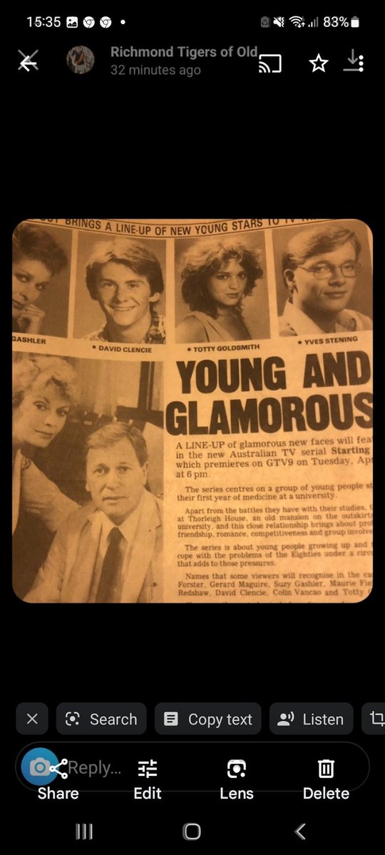 AarchivesDc's tweet image. #startingout #aussietv #Australia #TeamDannyRamsay