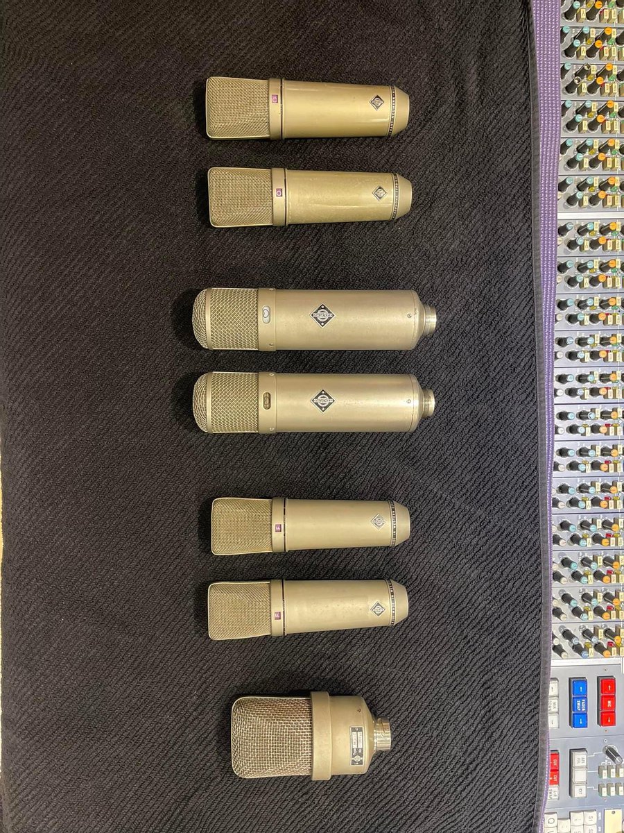 MogulMediaGroup's tweet photo. Which one are you choosing to record with? #neumann https://t.co/3nGokQShMw
