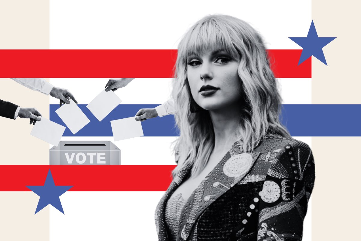 EdwardMaduh's tweet photo. Do you support Taylor Swift and her voter registration drives in order to defend our Democracy in 2024.

Yes/ or No? https://t.co/7Kb34zZxpt