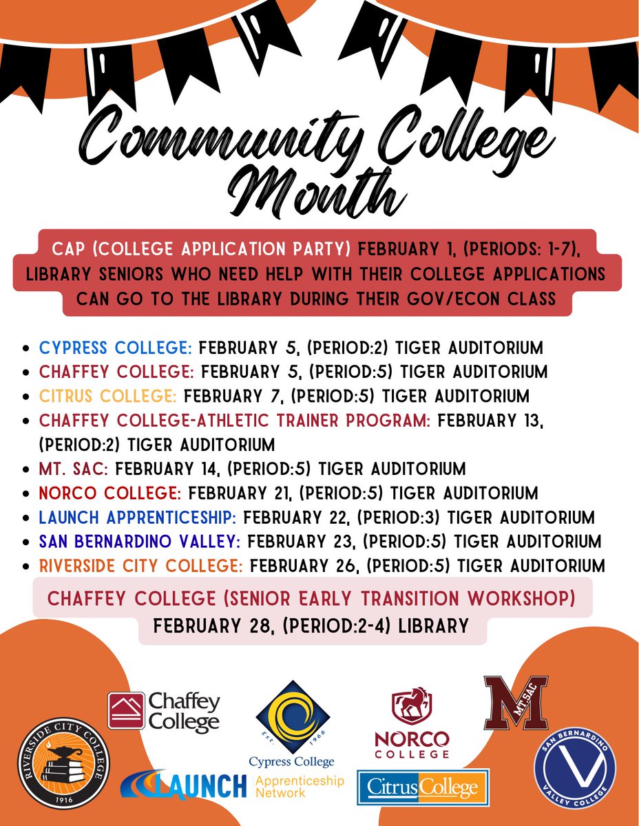 Chaffey HS College & Career Center tweet media