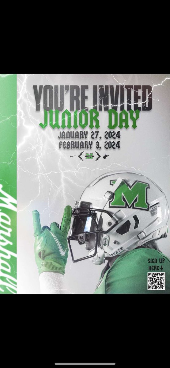 I’ll Be At Marshall This Saturday!!! @HerdFB @RecruitNitroHS