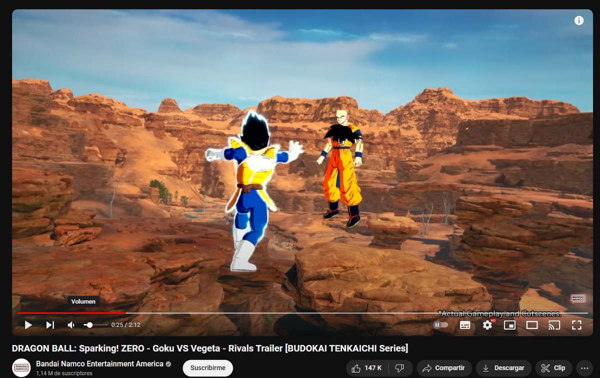 Que bueno va a estar el nuevo DBZ, literalmente el nuevo trailer del juego