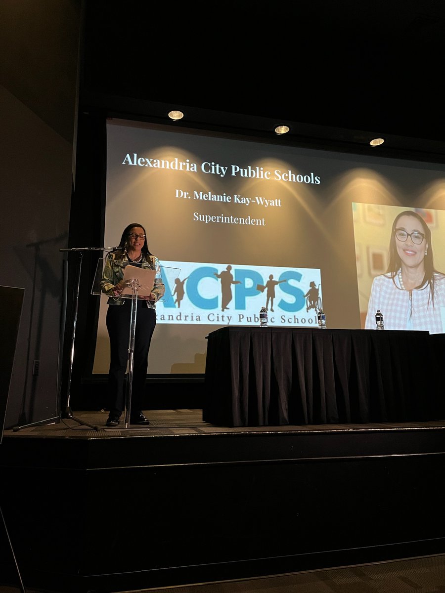 It was an honor to be part of the screening of the "Desperate" documentary at GMU - a poignant film created by ACHS seniors Zahra Rahimi and Hosai Rasuli. #ACPS is very proud of its talented students!