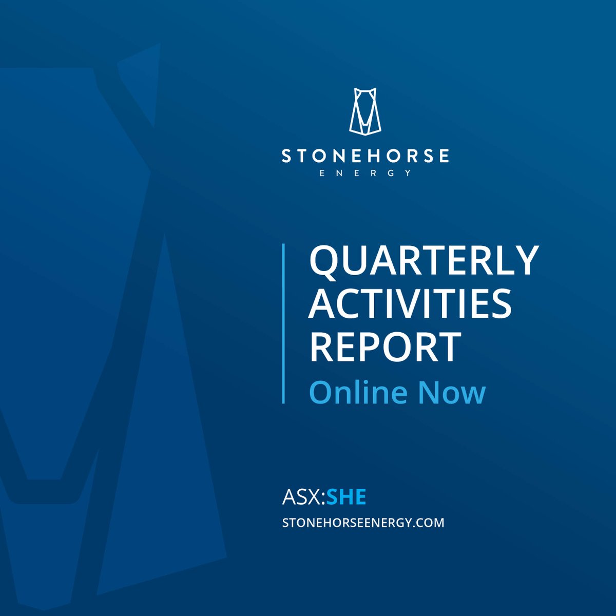 #ASXNews

Oil &amp; gas producer, $SHE is pleased to present this Quarterly Report for the quarter ended 31st Dec 2023.

#SHE successfully completed the Certus Caroline (previously Certus 1-27-33) well, located in Central Alberta, Canada.

Full report: loom.ly/z3T1_fg

#ASX