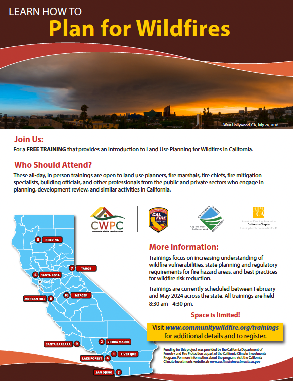 Community Wildfire Planning Center tweet media