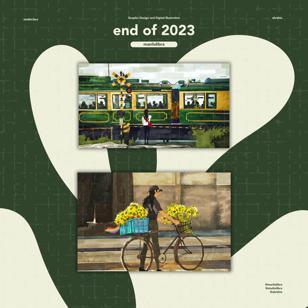 Artwork:
Start of 2023                           <<                    End of 2023
🧃 : #manilalibra_studios (art) 🏳️‍🌈