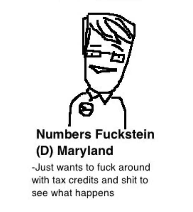 In retrospect, this is the one I still find the funniest. Just some nerd ass wonk doing the economics equivalent of that guitar center ad where RZA makes the worst beat ever 