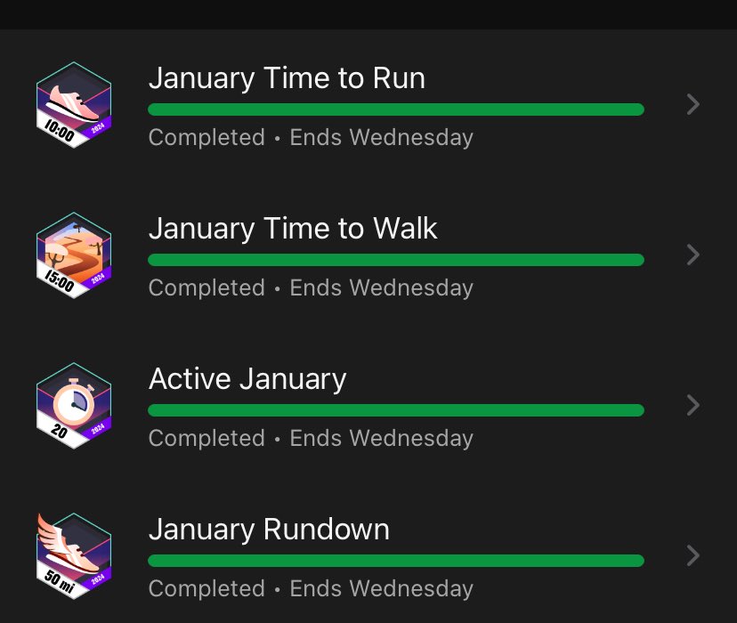 kle052789's tweet photo. Started the year off right! #activejanuary #gotitdone #goals https://t.co/EhXQ5K47Ot