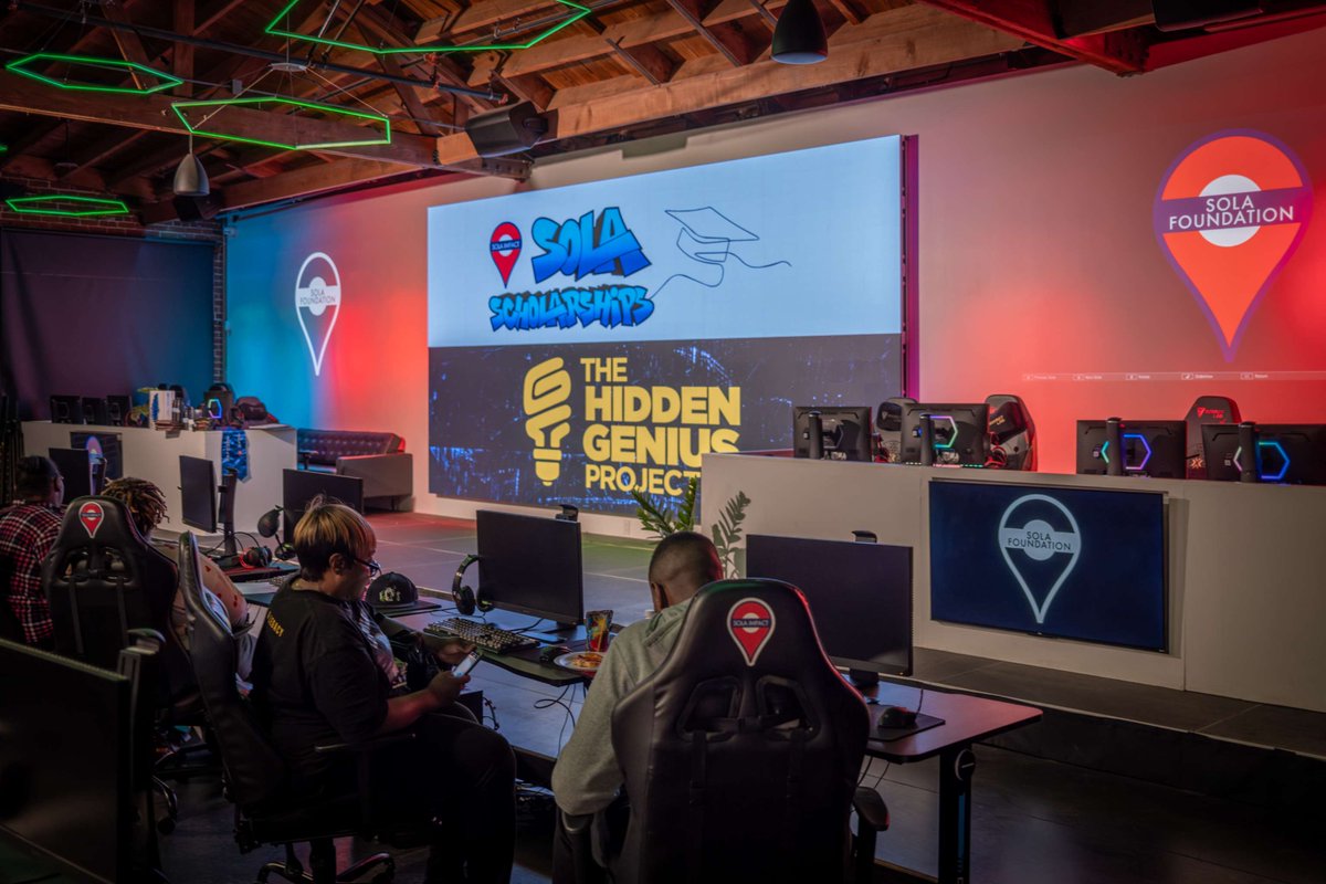 solafoundation1's tweet image. We hosted a successful info session for our SoLa scholarship program alongside our partners @Hiddengeniuspro 
Have any questions regarding our scholarships? Click for our UPDATED frequently asked questions page! 🎓🎊  thesolafoundation.org/faq