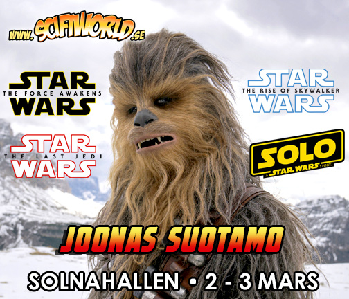 Ny gäst till SciFiWorld Stockholm 2 - 3 mars: Joonas Suotamo!! Joonas spelade Chewbacca i Star Wars VII - IX och Solo - A Star Wars Story. 💥✨⚡️🥳🎉🐵

#StarWars #chewbacca #cosplay #scifiworld