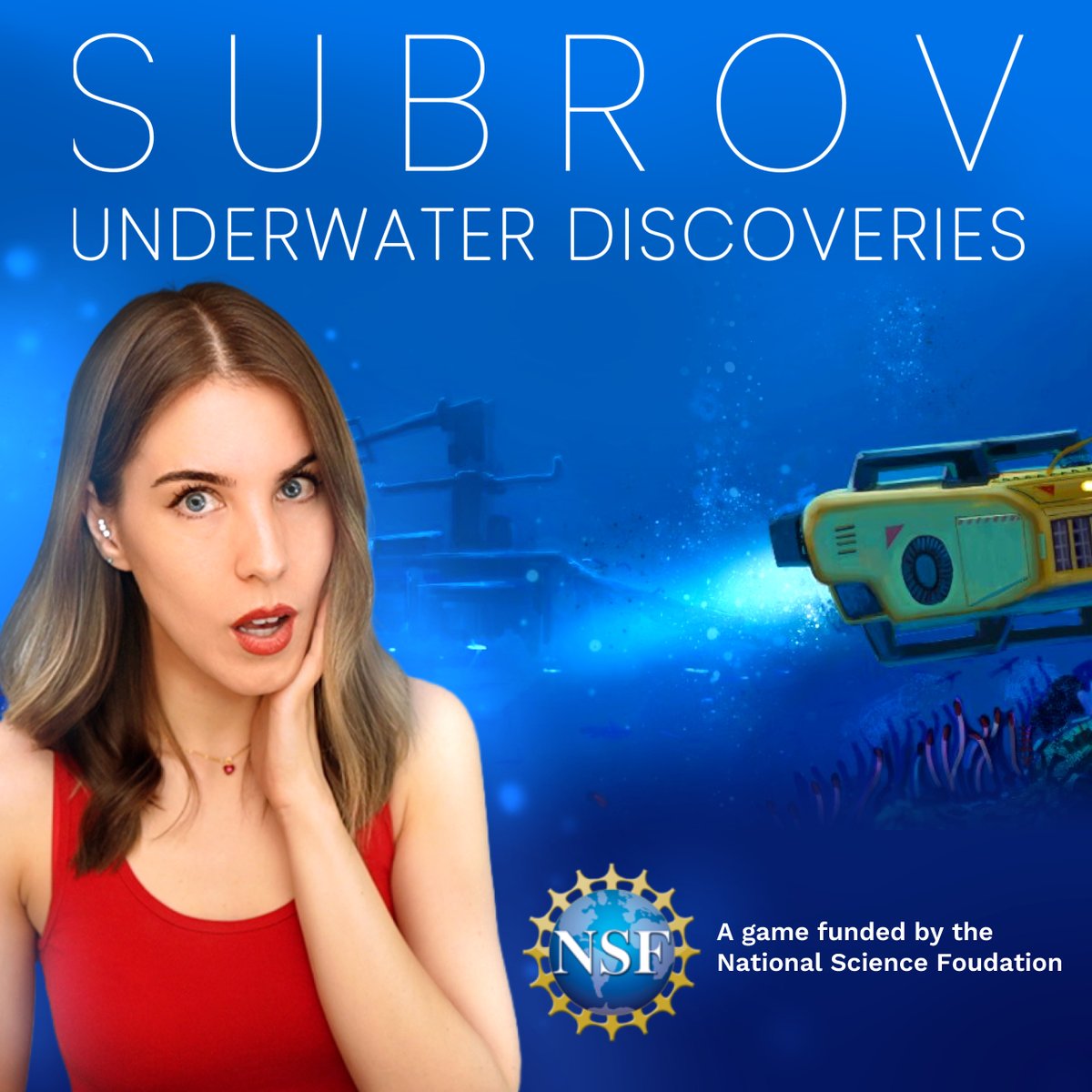 In the Science & Technology category on Twitch today?! Checking out subROV, a true-to-life (with lots of support being given by various oceanographic institutions) underwater exploratory sim! #ad Check it out! tinyurl.com/subROV-Celina