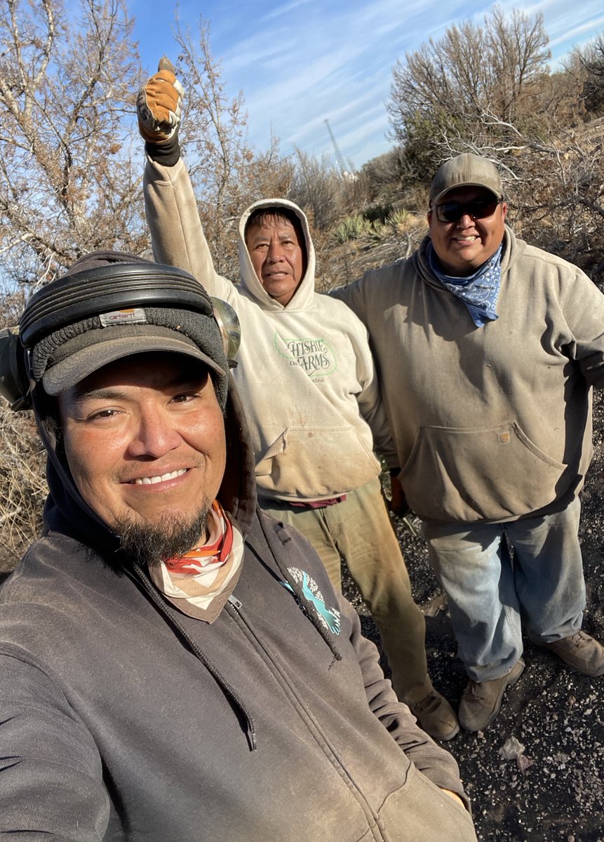 2 days: 38 loads of cedar, cut, loaded and went 38 different directions for delivery within the region to elders in need. Lot of work, lot of wear n tear on our gear and bodies. We love that we are able to do what we do. #CommunityStrong #ChizhForCheii