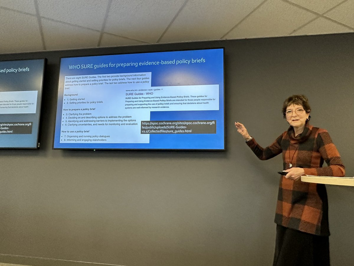 In this week’s PH Masterclass - 

<a href="/HankinsCanfemme/">Catherine Hankins</a> took us through the policy-maker's obstacle course🚏 

The Intervention Ladder for change - 
Each rung-from 'Monitor' to 'Eliminate Choice🪜

💡It’s not just about strong policies, but the way we present it too!#UHC #Globalchange