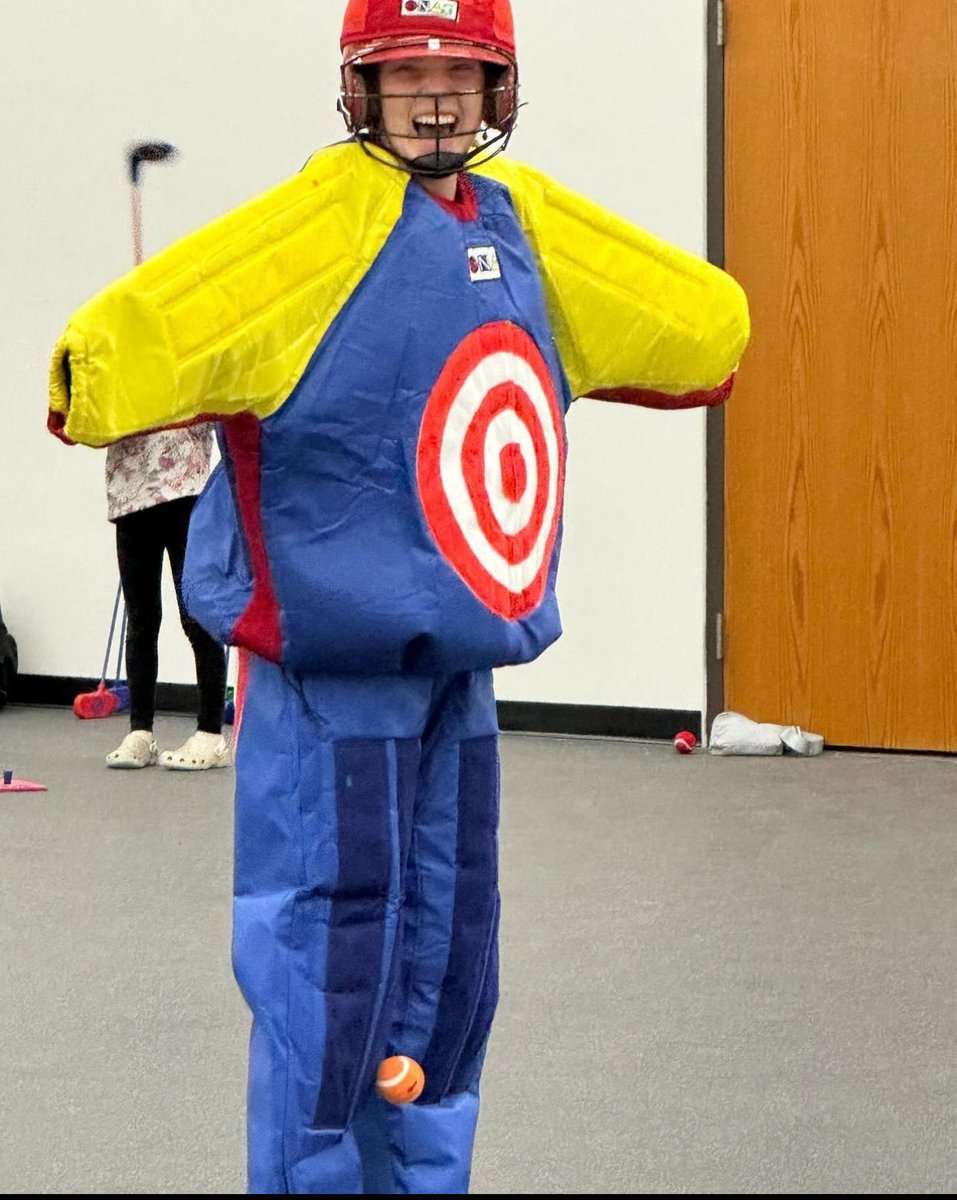 Great Winter Session of our Intro to Golf Camp and Captain SNAG made an appearance!!