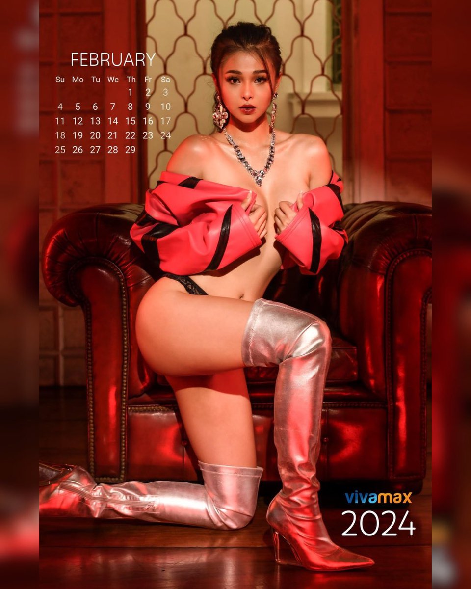 Patapos na ang January! Here's Angeli Khang for February from the Vivamax 2024 Calendar.

Hard copy? Yes please!

#AngeliKhang
#CalendarGirl