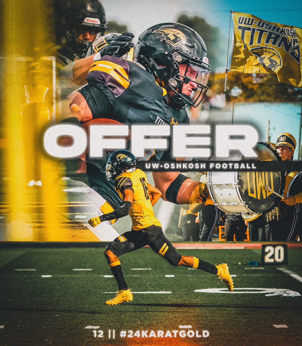 Noah Taylor (@noahtaylor005) on Twitter photo After a great conversation with Coach Worsell Iāam Blessed to receive a offer from UW-Oshkosh
<a href="/Coach_Worsell/">Rich Worsell</a> <a href="/rory_humphrey/">Rory Humphrey</a> <a href="/CoachRueda/">Coach J. Rueda</a> <a href="/CoachTBarr/">#BESTAVAILABLE</a> <a href="/BrandonHuffman/">Brandon Huffman</a> After a great conversation with Coach Worsell Iāam Blessed to receive a offer from UW-Oshkosh
<a href="/Coach_Worsell/">Rich Worsell</a> <a href="/rory_humphrey/">Rory Humphrey</a> <a href="/CoachRueda/">Coach J. Rueda</a> <a href="/CoachTBarr/">#BESTAVAILABLE</a> <a href="/BrandonHuffman/">Brandon Huffman</a>
