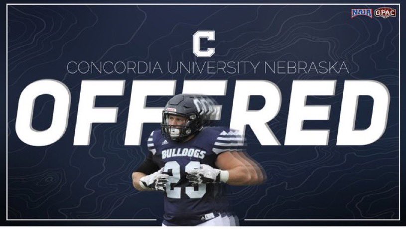Blessed to receive the opportunity to be a bulldog! 🐶🐶👀 <a href="/CorbyOsten/">Corby Osten</a> <a href="/PatrickDaberkow/">Patrick Daberkow</a> <a href="/cunebulldogs/">Concordia Bulldogs</a>