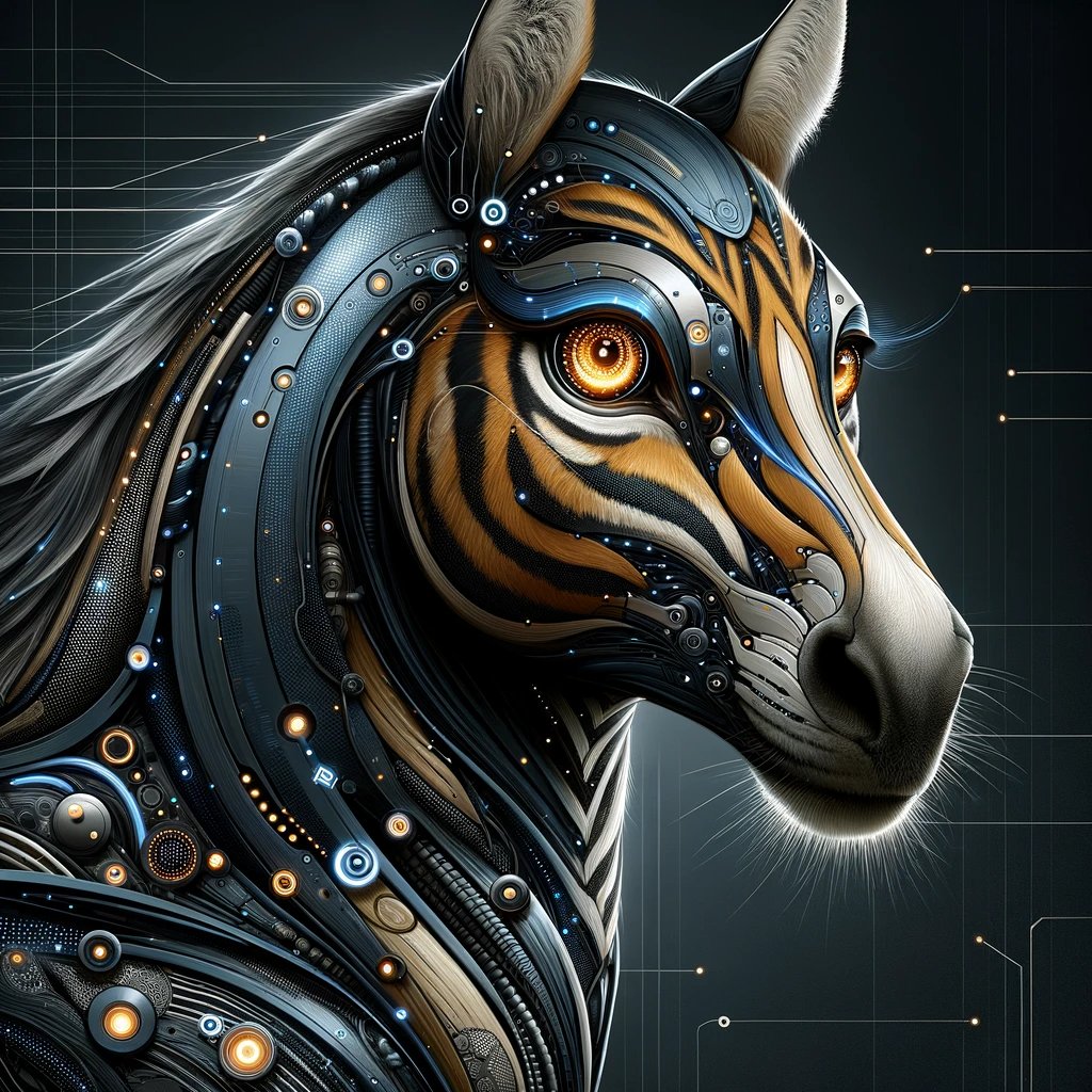 AI_Made_Artwork's tweet photo. Nature's Evolution
--- β§ --- β§ --- β§ ---
#HybridNatureArt #TechInfusedWildlife #ElegantDesign #FutureVision #AIConnectNetwork #NatureTechHarmony #InnovativeCreativity #ArtisticExcellence #DigitalNature #aiart #animals https://t.co/KcuVwM4c2j