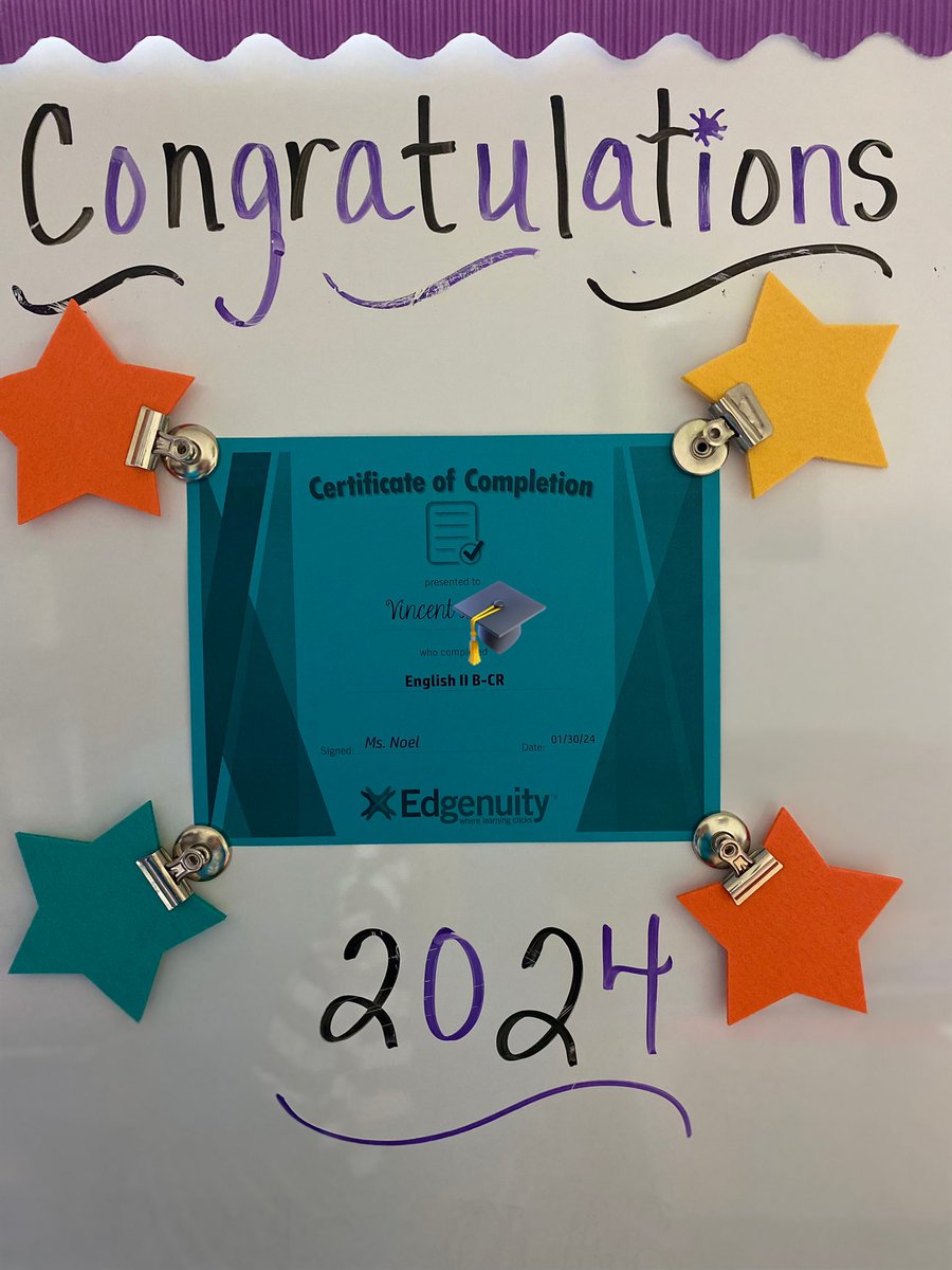 RPHS_OLAB's tweet photo. One1️⃣, two2️⃣, three3️⃣…look who earned a certificate🏅and treat!🍭#OutstandingOLAB #TuesdayTasks complete! 💻💥💯%✅ Congratulations to Daisy, Marieth, Genevie, and Vincent! 🥳👏🏼🎊@RGAPMobileLive @ImagineLearning #ImagineEdgenuity https://t.co/HcjSsnoIGk