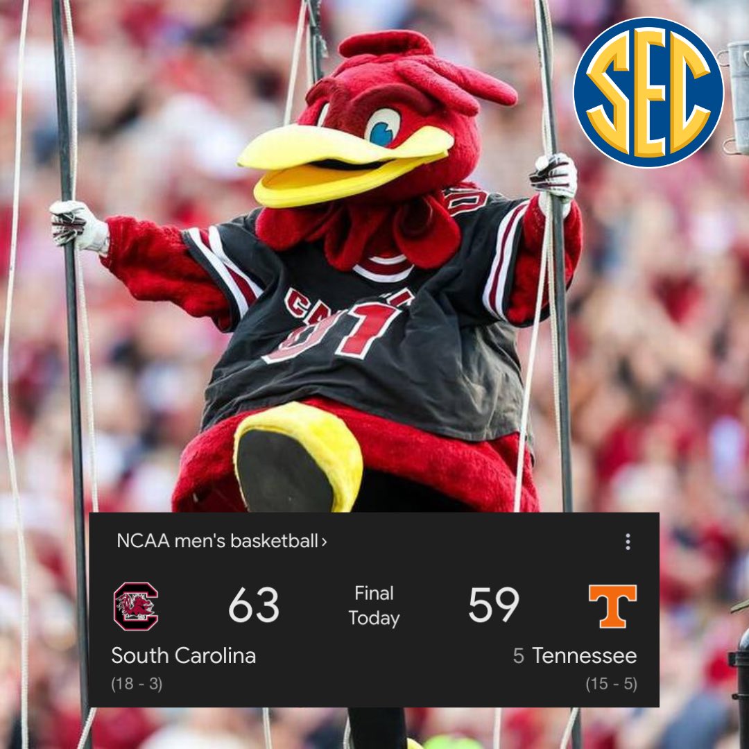 South Carolina just beat the snot out of Kentucky AND Tennessee.  It is a joke that they’re not ranked.  Oh, and thanks to whoever set line at South Carolina (+13.5).