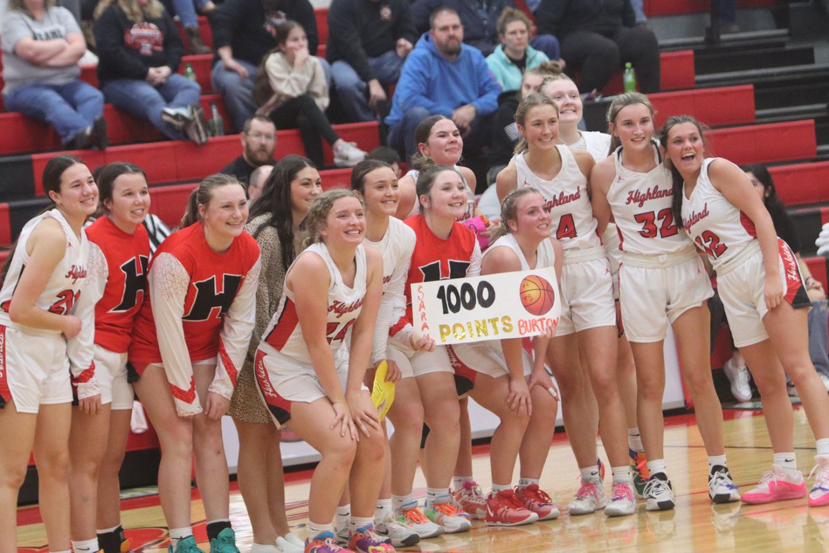 The News — Sports (@thenews_sports) on Twitter photo Girls basketball final: On senior night Highland defeats Winfield-Mt Union, 49-32, and in the win senior Sarah Burton surpasses 1,000 points in her high school career. The Huskies improve their record to 14-5. #iahsgbkb <a href="/Highland_CSD/">Highland Schools</a> Girls basketball final: On senior night Highland defeats Winfield-Mt Union, 49-32, and in the win senior Sarah Burton surpasses 1,000 points in her high school career. The Huskies improve their record to 14-5. #iahsgbkb <a href="/Highland_CSD/">Highland Schools</a>