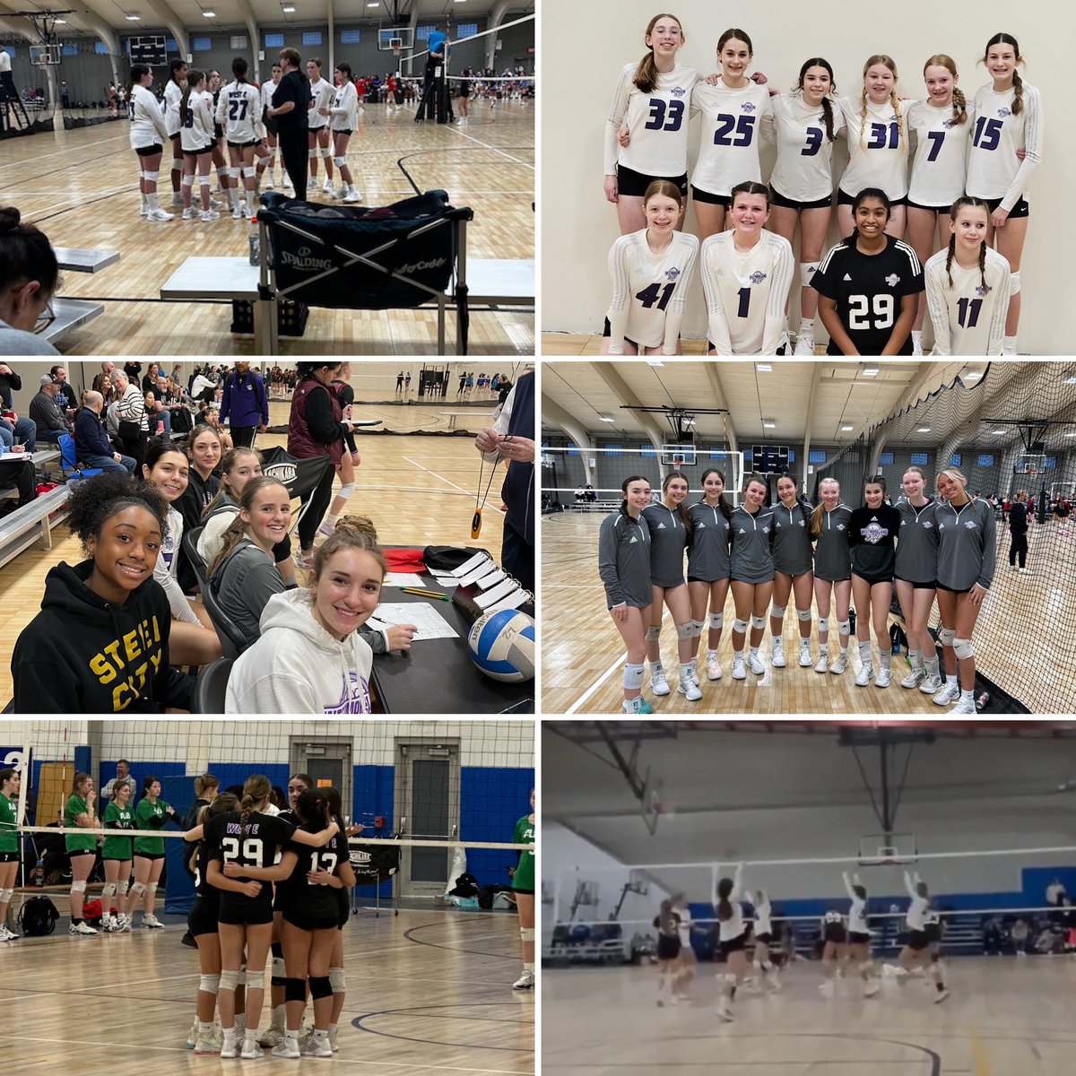 Westmoreland Elite Week 2 Results 🏐💜🖤                                                  
13P - AVC - 1st in Silver 🥈
13B - AVC - 4th in Silver 🥈
16P - AVC - 2nd in Silver 🥈
16B - AVC - 7th in Gold 🏅
17P - Erie Sports - 5th in Gold 🏅
17 South - Erie Sports - 3rd in Gold 🏅
