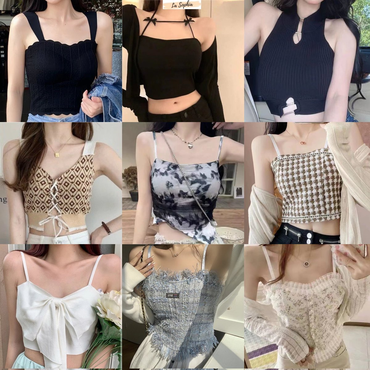 pretty tanktop 𔓕 𝅄  𝆬

— a thread
 #shopeefinds #racunshopee