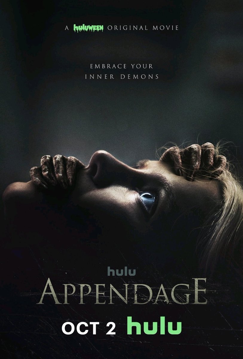 #NowWatching #Appendage2023
#Hulu
Written and Directed by #AnnaZlokovic
Starring #HadleyRobinson #EmilyHampshire #KausarMohammed #BrandonMychalSmith #DesminBorges and others