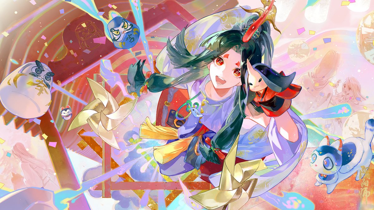 New SP Zashiki illustrations.
#Onmyoji